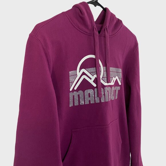Marmot Coastal Hoodie Purple Women's Size Medium Long-Sleeve Pullover Sweatshirt - Picture 4 of 14